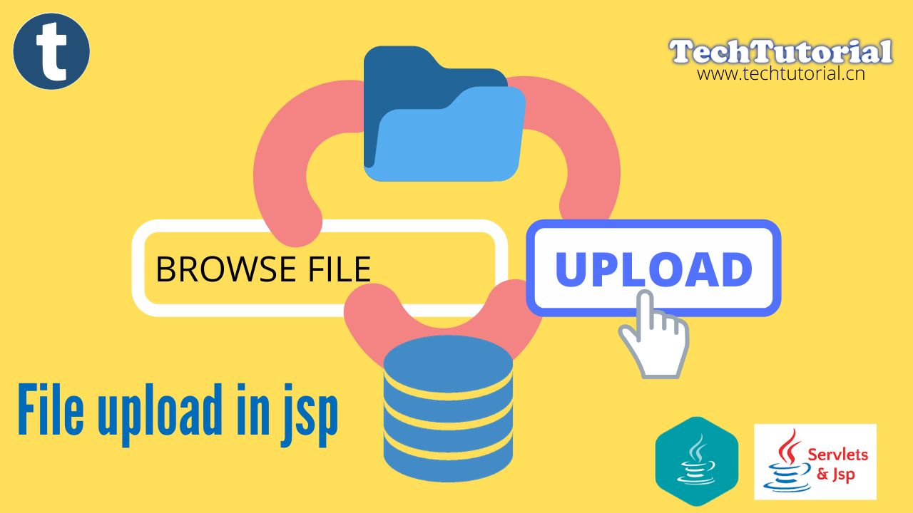 image upload using jsp and servlet