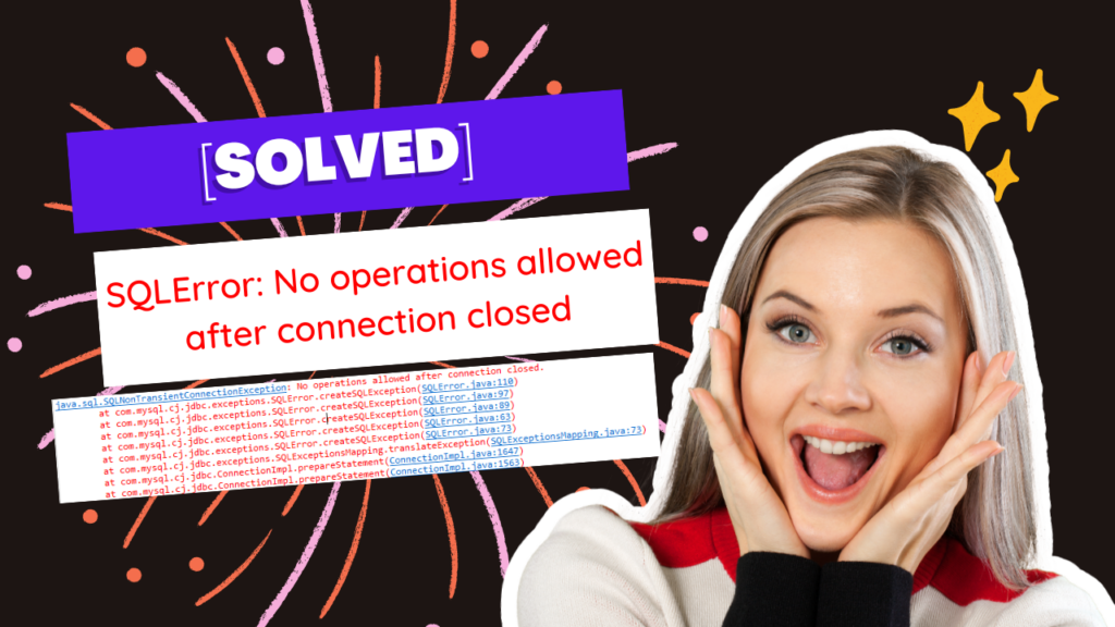 Connection closing. Connection closing
